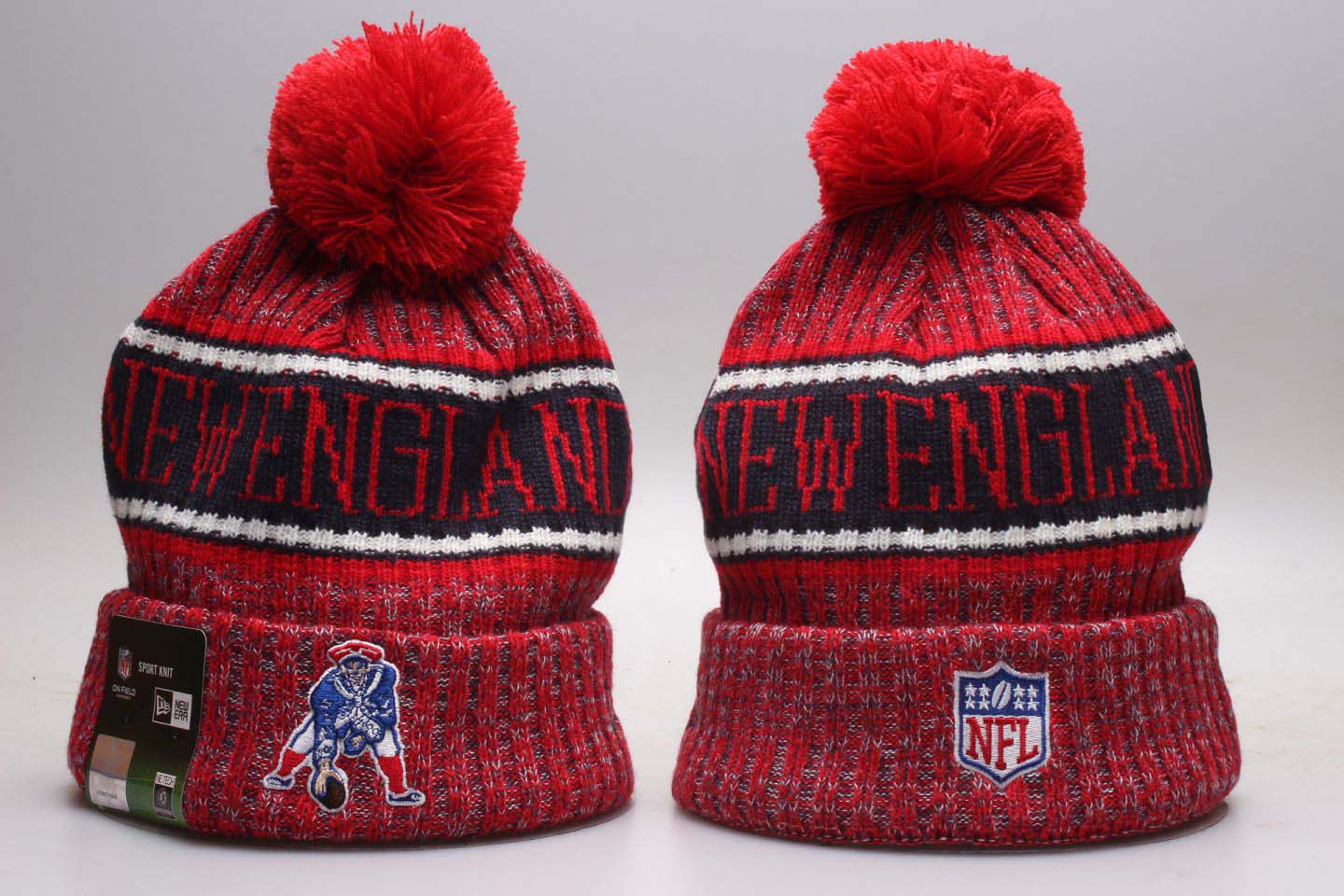 Patriots Retro Red Knit Hat YP Patriots Retro Red Knit Hat YP