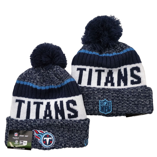 Titans Black Knit Hat -YD