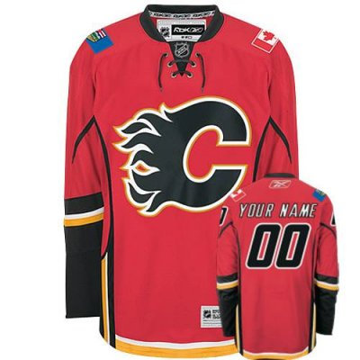 Calgary Flames Home Customized Jersey