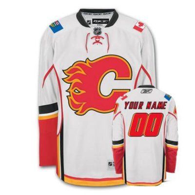 Calgary Flames Road Customized Jersey