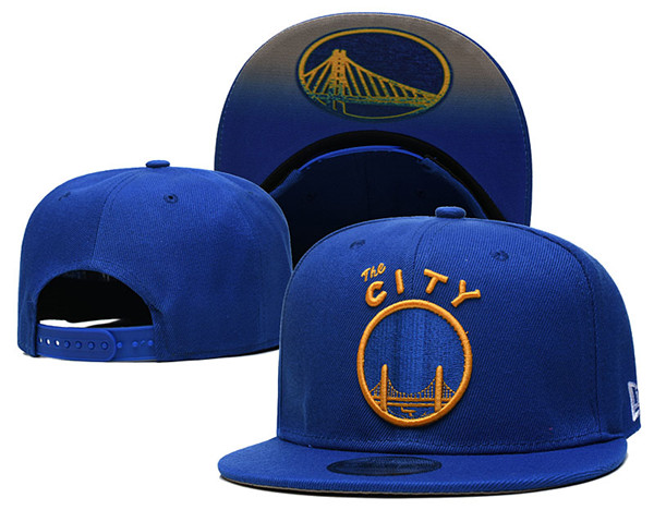 Warriors Team Logo Snapback Hat 1 GS