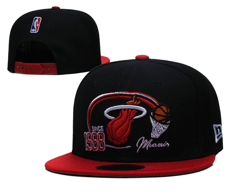 Heat Stitched Snapback Hats LH