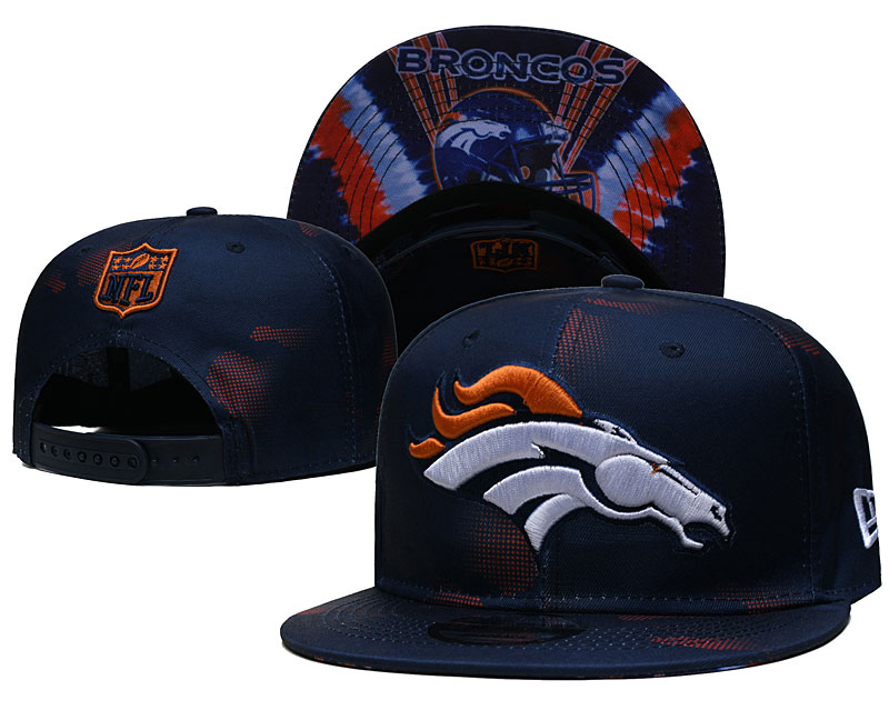 Broncos Snapback Hat Navy --YD