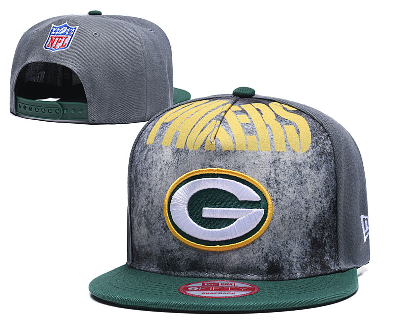 Packers Team Logo Gray Green Adjustable Hat TX Packers Team Logo Gray Green Adjustable Hat TX