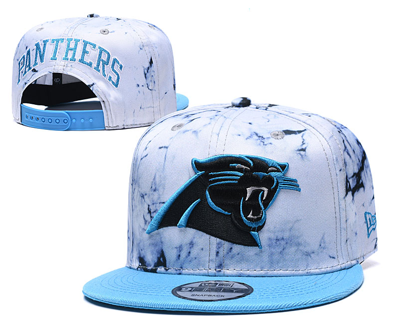 Panthers Team Logo Smoke Blue Adjustable Hat TX Panthers Team Logo Smoke Blue Adjustable Hat TX