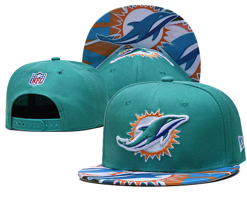 Dolpins Team logo Snapback Hat--LH