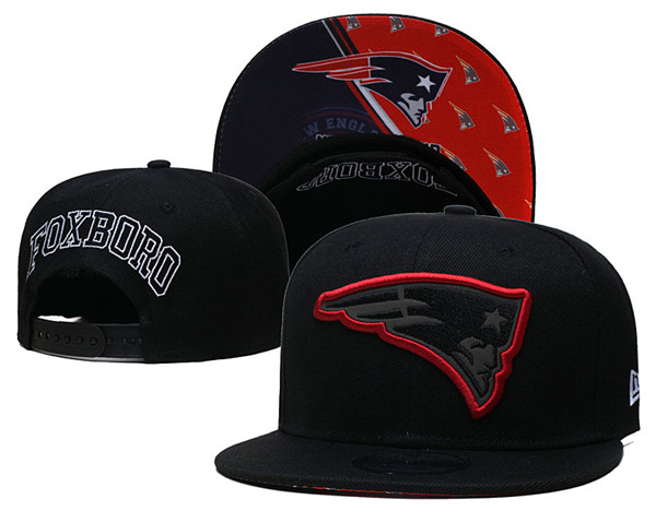 Patriots Black Snapback Hat--GS Patriots Black Snapback Hat--GS