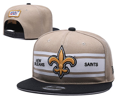 Saints Team Logo Cream 100th Season Adjustable Hat YD