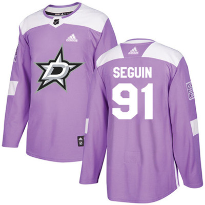 Adidas Stars #91 Tyler Seguin Purple Authentic Fights Cancer Youth Stitched NHL Jersey Adidas Stars #91 Tyler Seguin Purple Authentic Fights Cancer Youth Stitched NHL Jersey