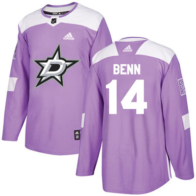 Adidas Stars #14 Jamie Benn Purple Authentic Fights Cancer Youth Stitched NHL Jersey Adidas Stars #14 Jamie Benn Purple Authentic Fights Cancer Youth Stitched NHL Jersey
