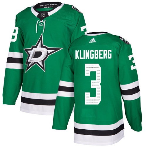 Adidas Stars #3 John Klingberg Green Home Authentic Youth Stitched NHL Jersey Adidas Stars #3 John Klingberg Green Home Authentic Youth Stitched NHL Jersey