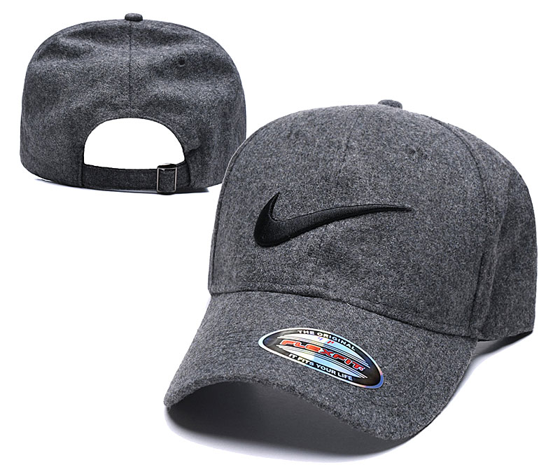 Nike Fresh Logo Khaki Peaked Adjustable Hat 0