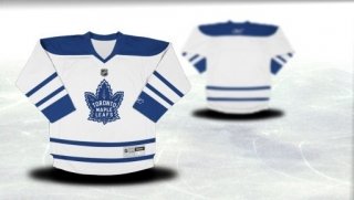 Toronto Maple Leafs Youth white Third Jersey (Blank or Customized)