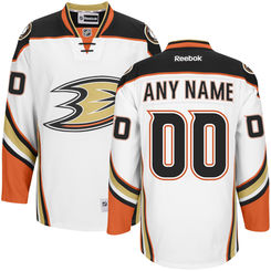 Anaheim Ducks NHL Men Premier Custom Jersey - White