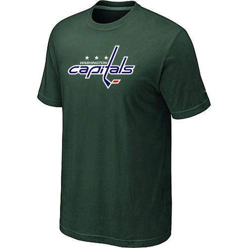Washington Capitals Big & Tall Logo Dark Green NHL T-Shirt