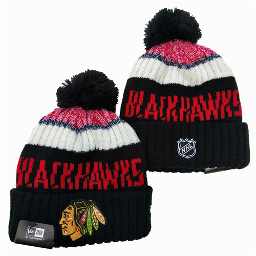 BlackHawks Team Logo Knit Hat YD