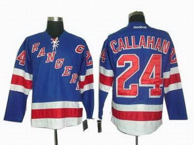 youth New York Rangers #24 Ryan Callahan blue JERSEY