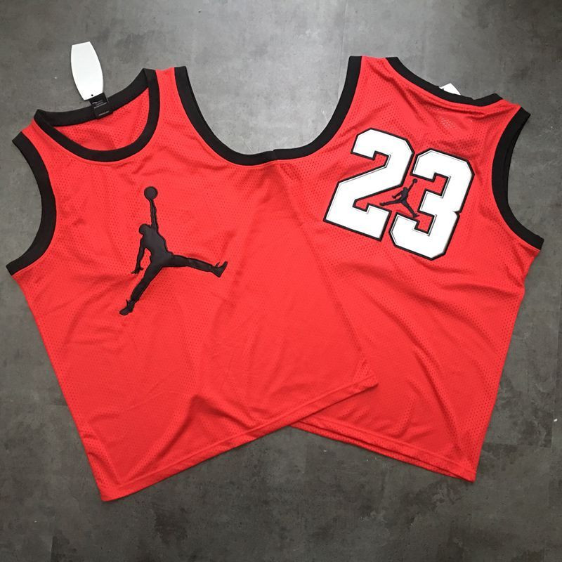 Air Jordan #23 Red Mesh Basketball Jersey Air Jordan #23 Red Mesh Basketball Jersey