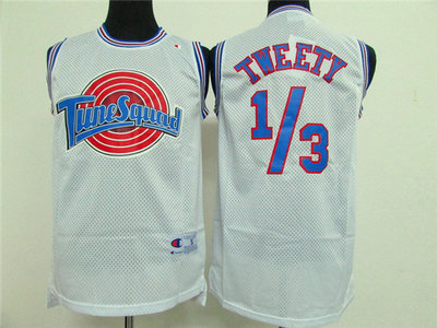 Air SLAM DUNK Movie edition jerseys #1-3 TWEETY WHITE mesh jerseys Air SLAM DUNK Movie edition jerseys #1-3 TWEETY WHITE mesh jerseys