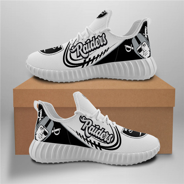 NFL Raiders Mesh Knit Sneakers 2