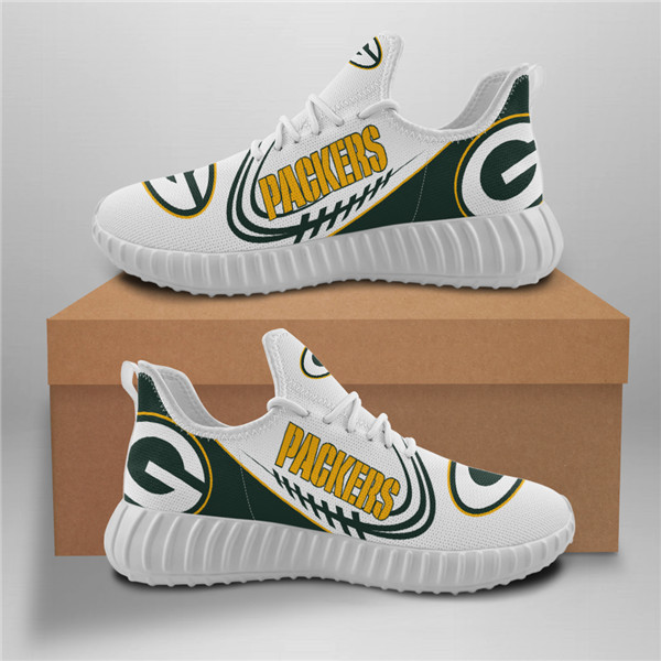 NFL Packers Mesh Knit Sneakers 2