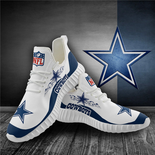 NFL Cowboys Mesh Knit Sneakers 2