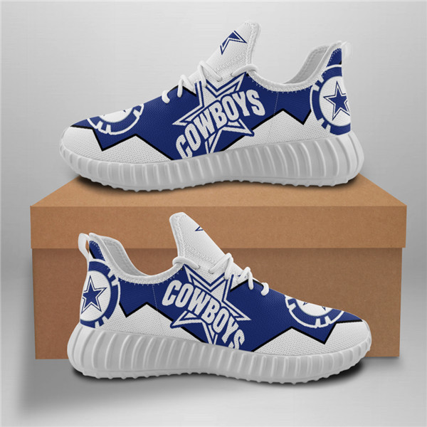 NFL Cowboys Mesh Knit Sneakers 1