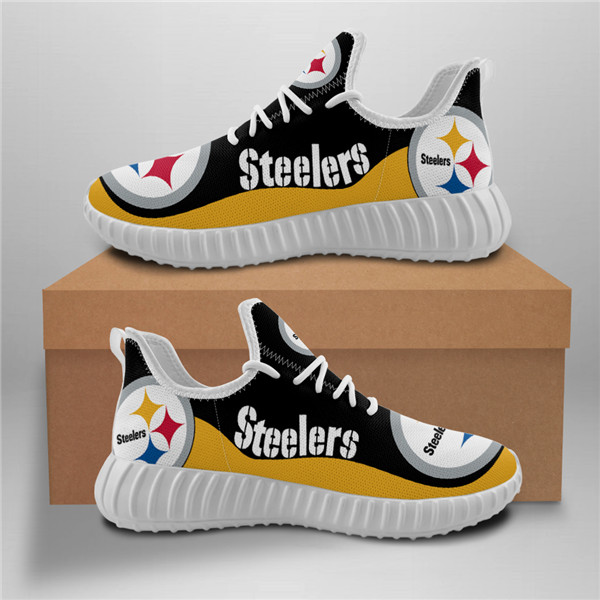 NFL Steelers Mesh Knit Sneakers