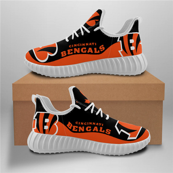 NFL Bengals Mesh Knit Sneakers