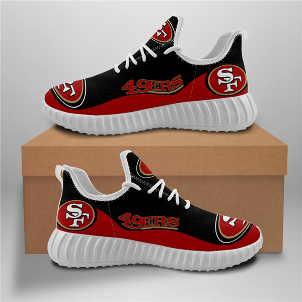 NFL 49ers Mesh Knit Sneakers