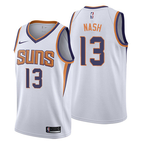 Suns #13 Steve Nash White Women's Basketball Swingman Association Edition Jersey Suns #13 Steve Nash White Women's Basketball Swingman Association Edition Jersey