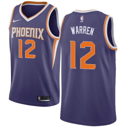 Suns #12 T.J. Warren Purple Women's Basketball Swingman Icon Edition Jersey Suns #12 T.J. Warren Purple Women's Basketball Swingman Icon Edition Jersey