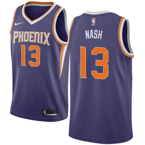 Suns #13 Steve Nash Purple Women's Basketball Swingman Icon Edition Jersey Suns #13 Steve Nash Purple Women's Basketball Swingman Icon Edition Jersey