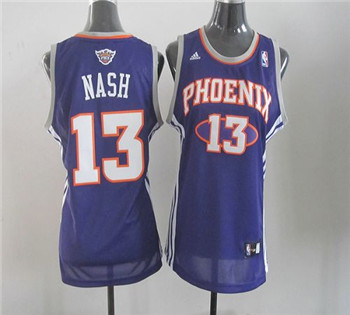 Suns #13 Steve Nash Purple Road Women's Stitched NBA Jersey Suns #13 Steve Nash Purple Road Women's Stitched NBA Jersey