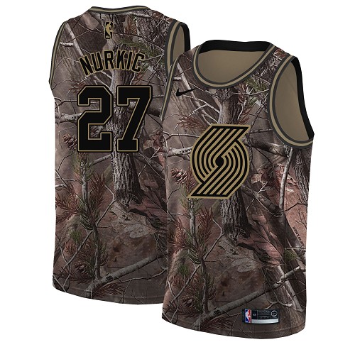 Nike Blazers #27 Jusuf Nurkic Camo Women's NBA Swingman Realtree Collection Jersey Nike Blazers #27 Jusuf Nurkic Camo Women's NBA Swingman Realtree Collection Jersey