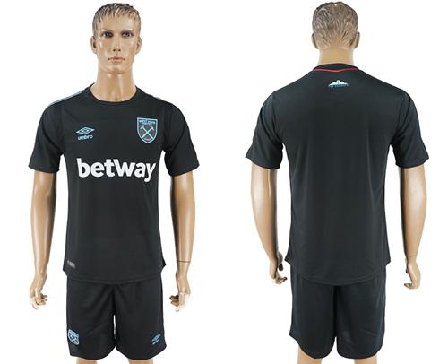 West Ham United Blank Away Soccer Club Jersey