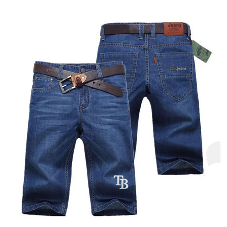 Tampa Bay Rays Team Logo Deep Blue MLB Jeans