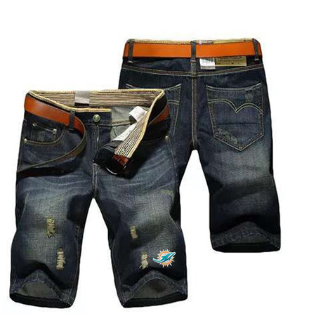 Miami Dolphins Team Logo Black NFL Jeans