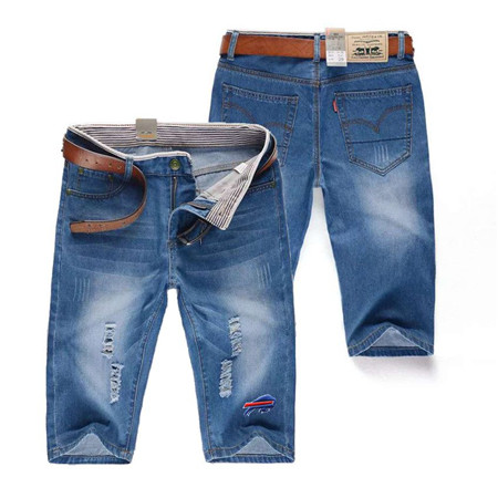 Buffalo Bills Team Logo Light Blue NFL Jeans