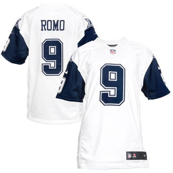Tony Romo Dallas Cowboys Nike Women's Color Rush Game Jersey - White