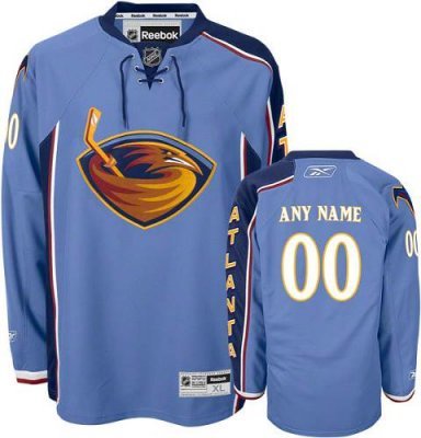 Customized Atlanta Thrashers Jersey Blue Home Man Jersey Customized Atlanta Thrashers Jersey Blue Home Man Jersey