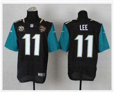 Jaguars #11 Marqise Lee Black Alternate With 20TH Season Patch Jersey Jaguars #11 Marqise Lee Black Alternate With 20TH Season Patch Jersey